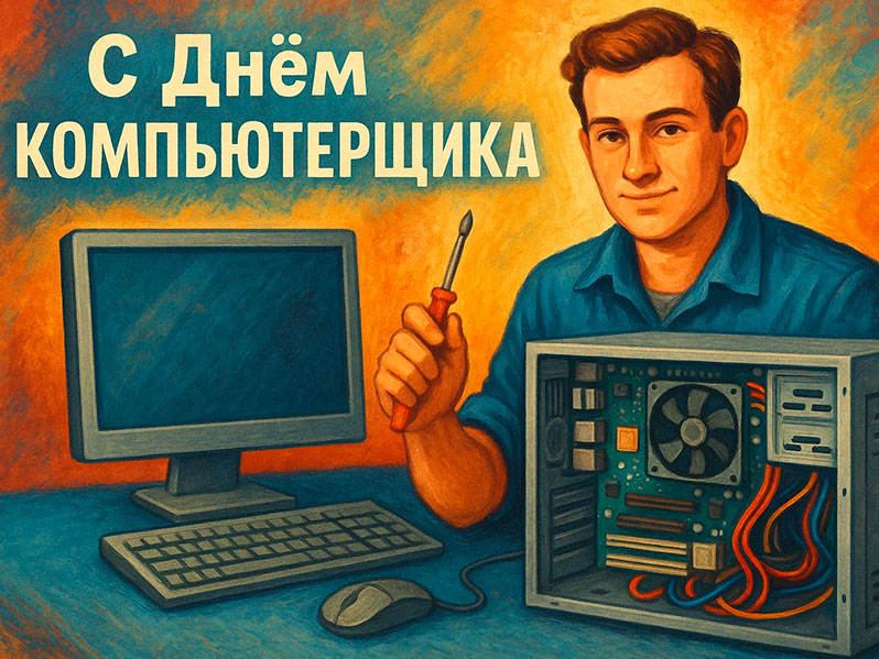 Открытка на день компьютерщика