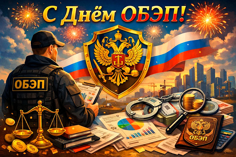 Открытка на День ОБЭП