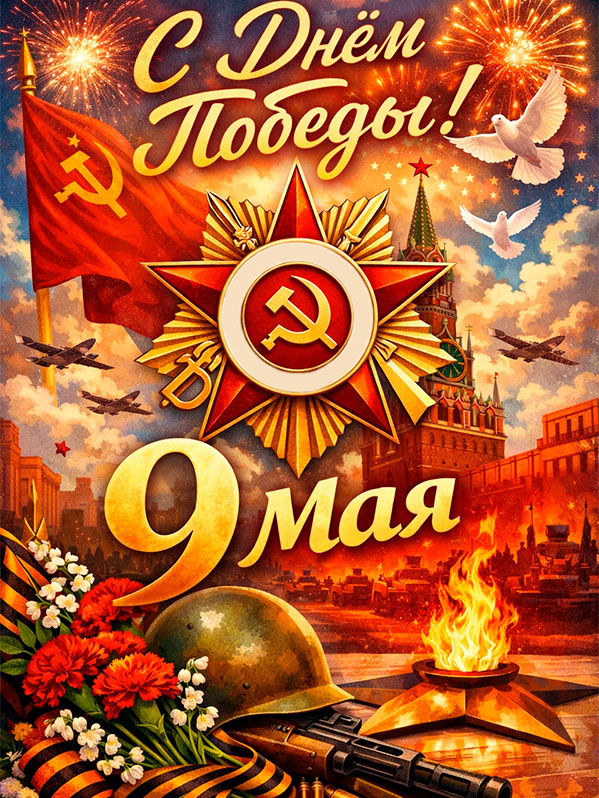 Открытка на День Победы