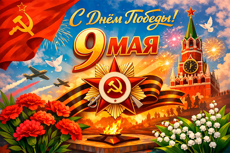 Открытка на День Победы