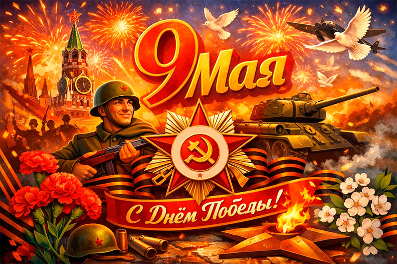 Открытка на День Победы