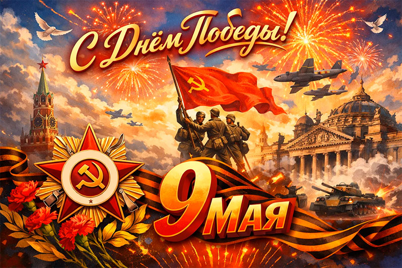 Открытка на День Победы