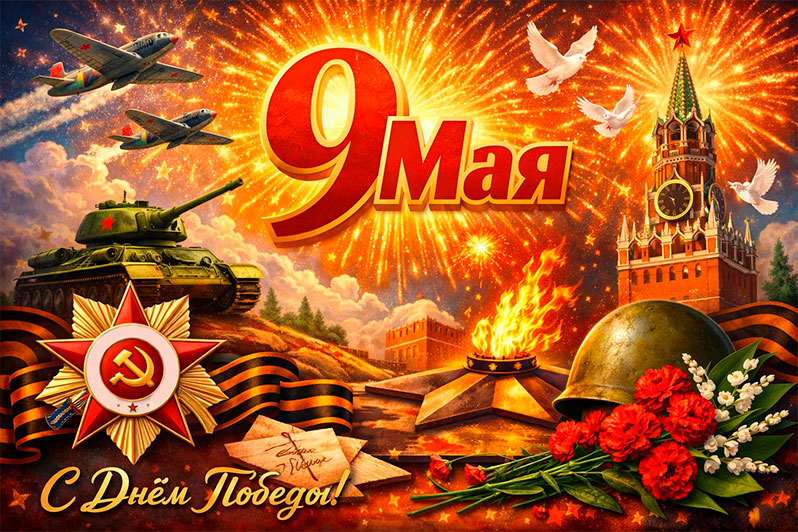 Открытка на День Победы