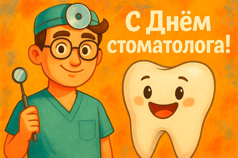 Открытка на День стоматолога