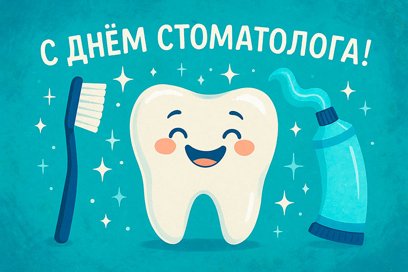 Открытка на День стоматолога